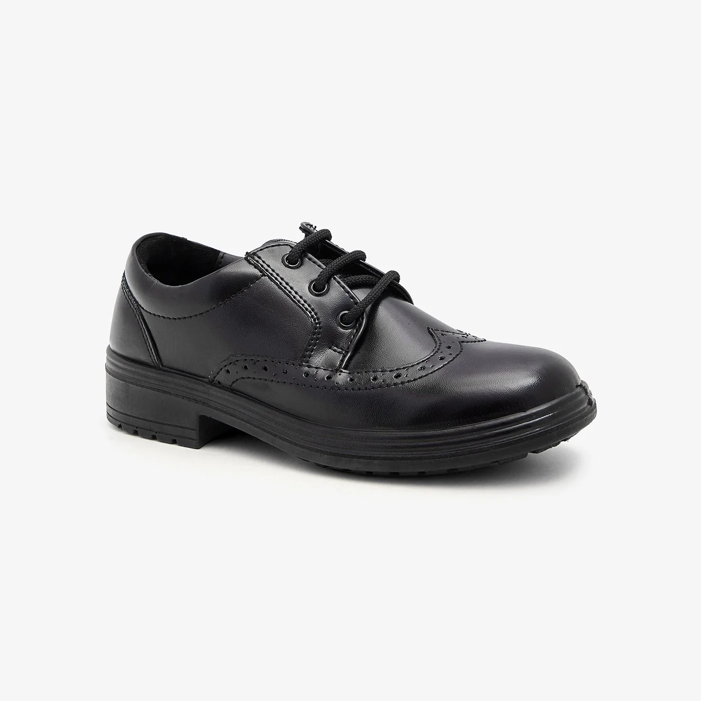 Boys Lace up School Shoes - Image 6