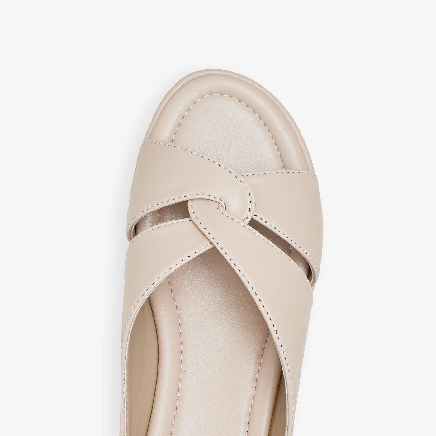 Women's Twisted Strap Slides - Image 3